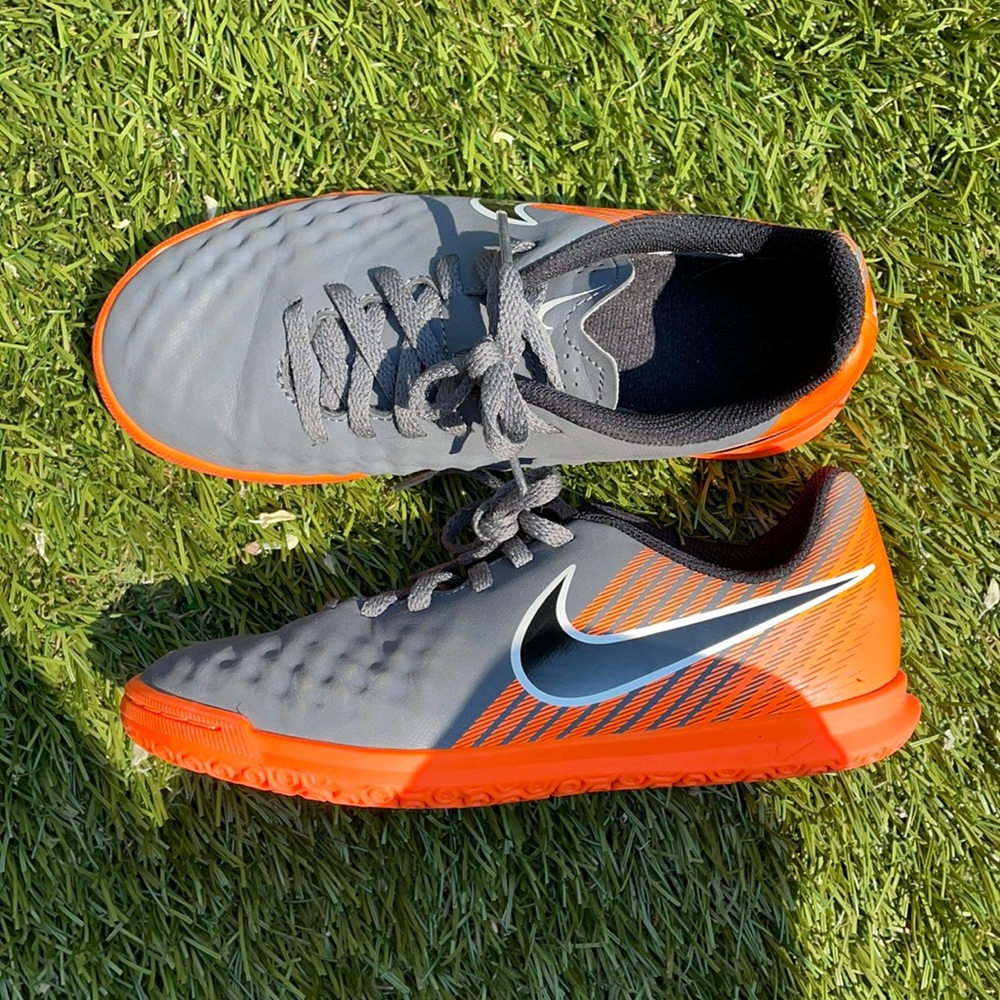 Like new! Nike indoor soccer shoes. Size 2Y